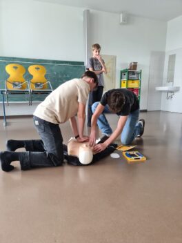 Erste Hilfe Kurs für die 6. Klassen