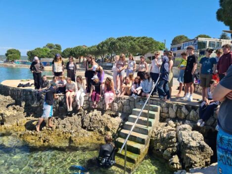 Meeresbiologischer Woche in Kroatien