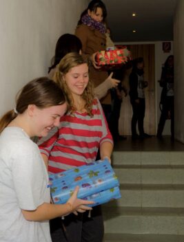 Aktion Christkindl aus der Schuhschachtel 2011/12