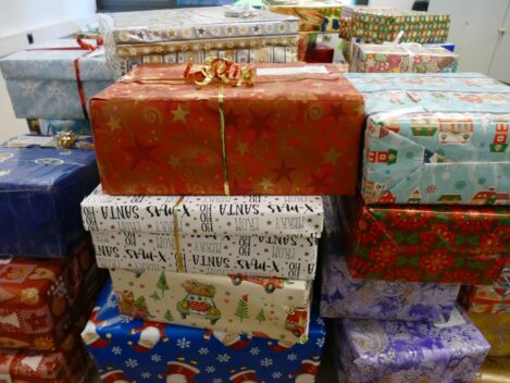 Aktion „Christkindl aus der Schuhschachtel“
