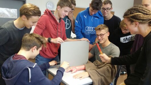 Schaurig lustiges Experiment mit der 7A