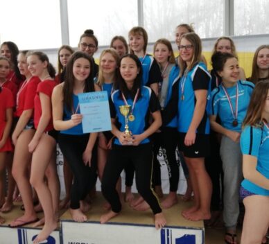 Erfolgreichste Schule bei den Schwimm-Landesmeisterschaften