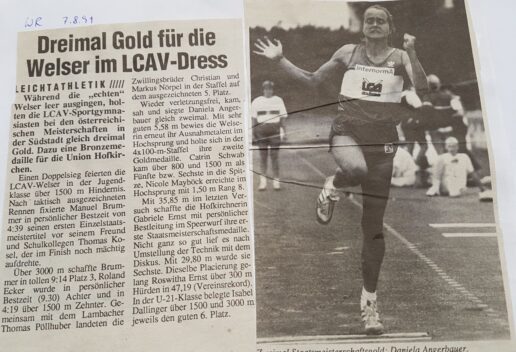Zeitungsartikel 1991