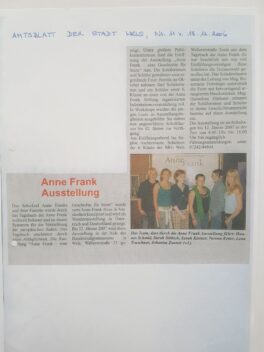 Zeitungsartikel 2006
