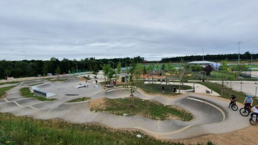 Pumptrack, Beachen, Fußball 5s