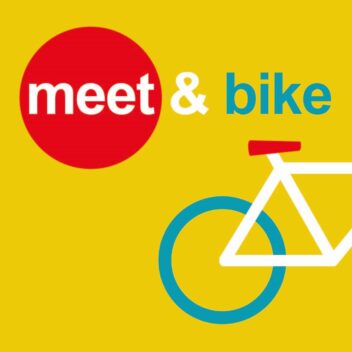 Schüler des Gymnasiums Wallererstraße treffen sich täglich bei „meet&bike“-Stellen