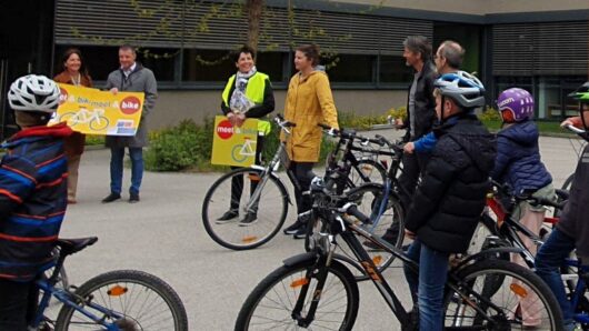meet&bike-Familie wächst – Brucknergymnasium