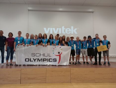 Historischer Erfolg BM Schulolympics Schwimmen 2022